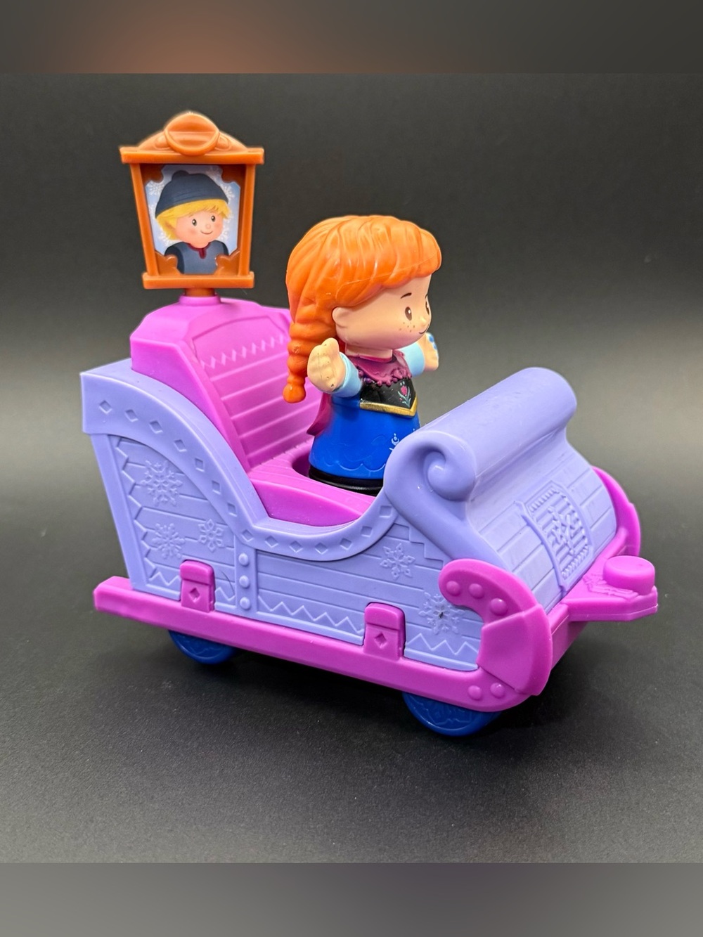 Fisher Price Little People Disney Frozen Parade Float Anna ⭐️EUC⭐️ - Picture 2 of 9